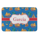 Boats & Palm Trees Anti-Fatigue Kitchen Mat (Personalized)