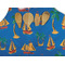 Boats & Palm Trees Apron - Pocket Detail with Props