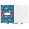 Boats & Palm Trees Baby Blanket (Single Side - Printed Front, White Back)