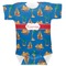 Boats & Palm Trees Baby Bodysuit (Personalized)