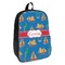 Boats & Palm Trees Kids Backpack (Personalized)