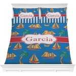 Boats & Palm Trees Comforters (Personalized)
