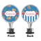 Boats & Palm Trees Bottle Stopper - Front and Back