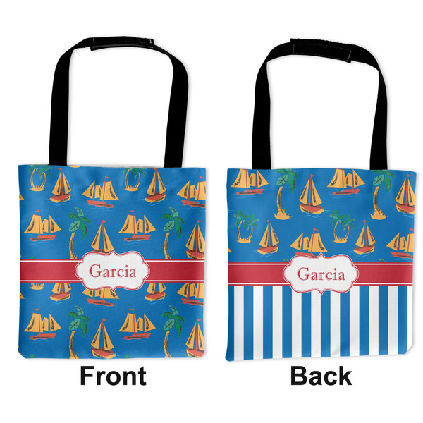 Boats & Palm Trees Car Bag - Apvl