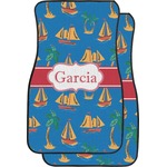 Boats & Palm Trees Car Floor Mats (Personalized)