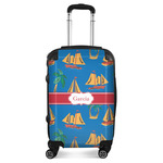 Boats & Palm Trees Suitcase (Personalized)
