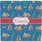 Boats & Palm Trees Ceramic Tile Hot Pad (Personalized)
