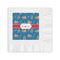 Boats & Palm Trees Coined Cocktail Napkins (Personalized)