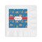 Boats & Palm Trees Coined Cocktail Napkins (Personalized)