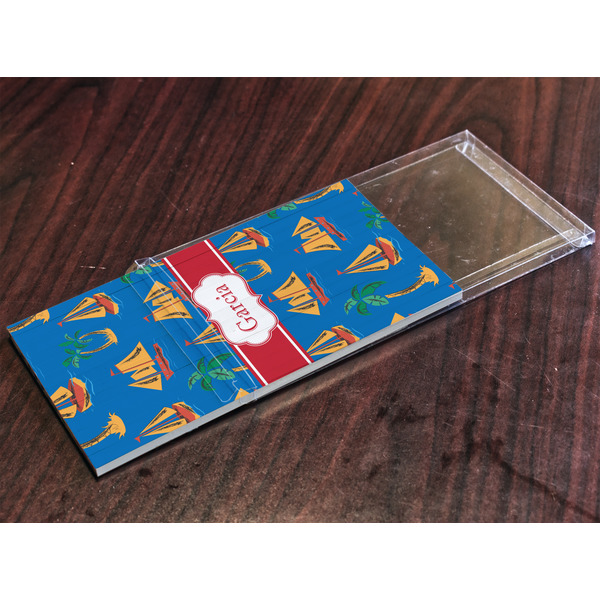 Boats & Palm Trees Colored Pencils - In Package