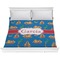Boats & Palm Trees Comforter - King (Personalized)