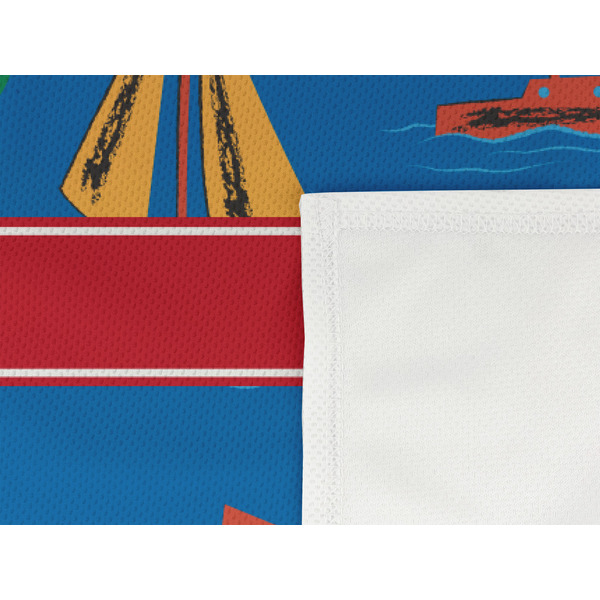 Boats & Palm Trees Cooling Towel- Detail