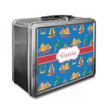 Boats & Palm Trees Lunch Box (Personalized)