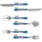 Boats & Palm Trees Cutlery Set - APPROVAL