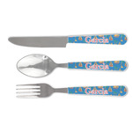 Boats & Palm Trees Cutlery Set (Personalized)