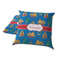 Boats & Palm Trees Decorative Pillow Case - TWO