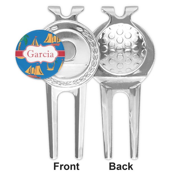 Boats & Palm Trees Divot Tool - Second
