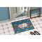 Boats & Palm Trees Door Mat Lifestyle