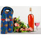 Boats & Palm Trees Double Wine Tote - LIFESTYLE (new)