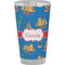 Boats & Palm Trees Pint Glass - Full Color - Front View