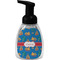Boats & Palm Trees Foam Soap Bottle - Black (Personalized)