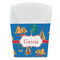 Boats & Palm Trees French Fry Favor Box - Front View