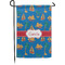 Boats & Palm Trees Garden Flag (Personalized)
