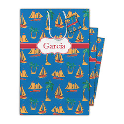 Boats & Palm Trees Gift Bag (Personalized)