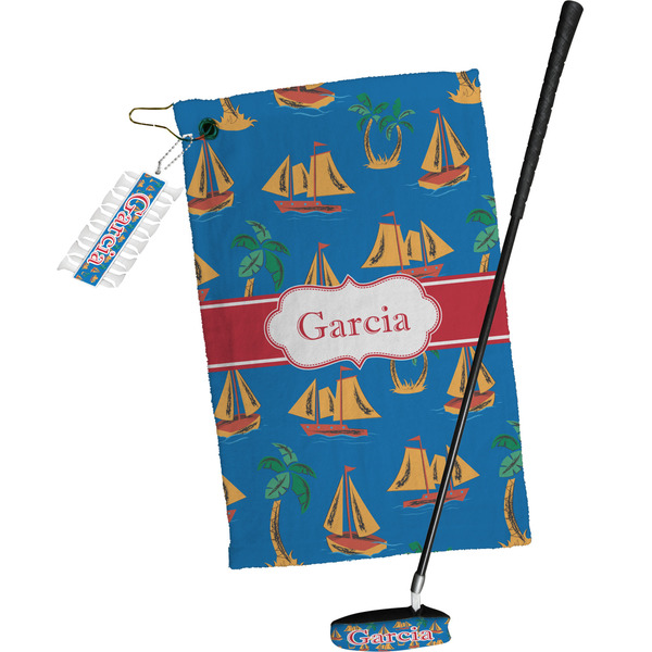 Boats & Palm Trees Golf Gift Kit (Full Print)