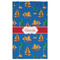 Boats & Palm Trees Golf Towel - Front (Large)