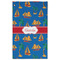 Boats & Palm Trees Golf Towel - Poly-Cotton Blend w/ Name or Text