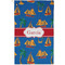 Boats & Palm Trees Golf Towel (Personalized) - APPROVAL (Small Full Print)