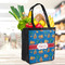 Boats & Palm Trees Grocery Bag - LIFESTYLE