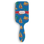 Boats & Palm Trees Hair Brushes (Personalized)