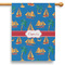 Boats & Palm Trees House Flags - Single Sided - PARENT MAIN