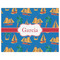 Boats & Palm Trees Indoor / Outdoor Rug - 6'x8' - Front Flat