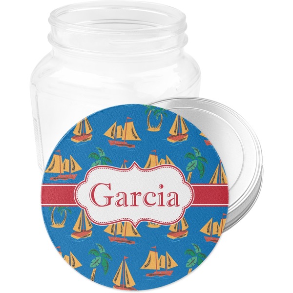 Boats & Palm Trees Jar Opener - Main