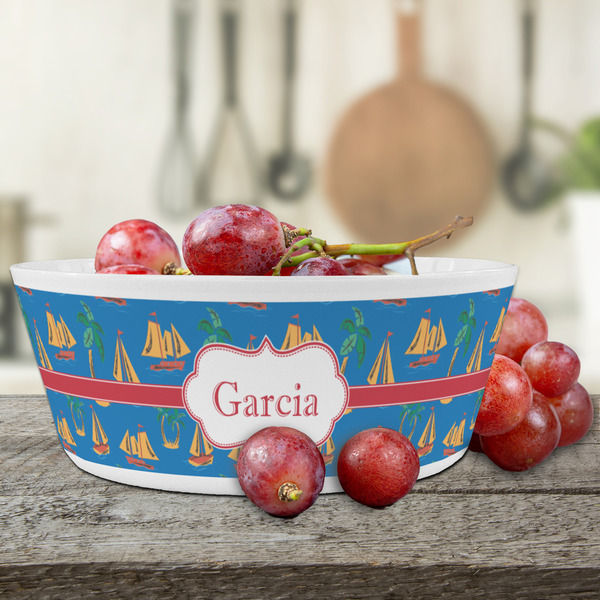 Boats & Palm Trees Kids Bowls - LIFESTYLE