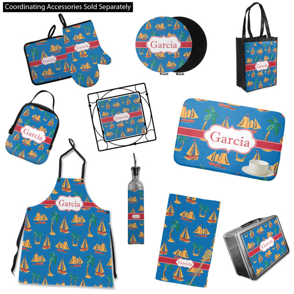 Boats & Palm Trees Kitchen Accessories & Decor