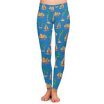 Boats & Palm Trees Ladies Leggings - Extra Large