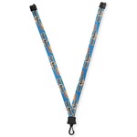 Boats & Palm Trees Lanyard (Personalized)