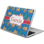 Boats & Palm Trees Laptop Skin - Custom Sized (Personalized)