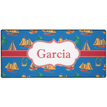 Boats & Palm Trees Gaming Mouse Pad (Personalized)