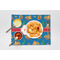 Boats & Palm Trees Linen Placemat - Lifestyle (single)