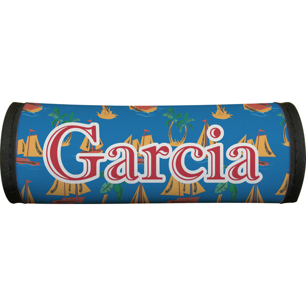 Boats & Palm Trees Luggage Handle Wrap