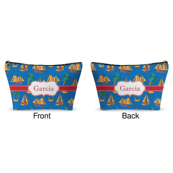 Boats & Palm Trees Makeup Bag Approval