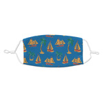 Boats & Palm Trees Kid's Cloth Face Mask - Standard