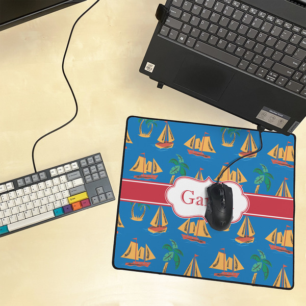 Boats & Palm Trees Medium Gaming Mats - LIFESTYLE