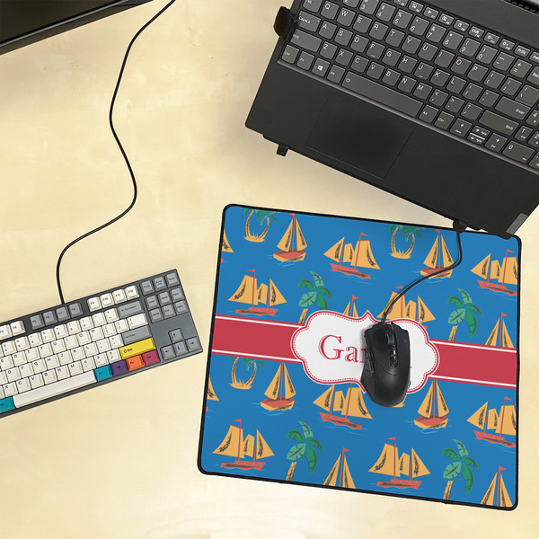Boats & Palm Trees Medium Gaming Mats - LIFESTYLE