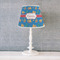 Boats & Palm Trees Poly Film Empire Lampshade - Lifestyle